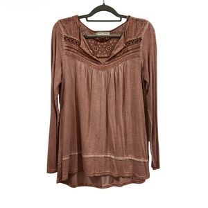Knox Rose Women's Tunic in Rich Brown